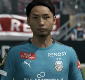 画像あり Fifa固有フェイスのjリーグ所属日本人全37選手 Fifa21まとめブログ